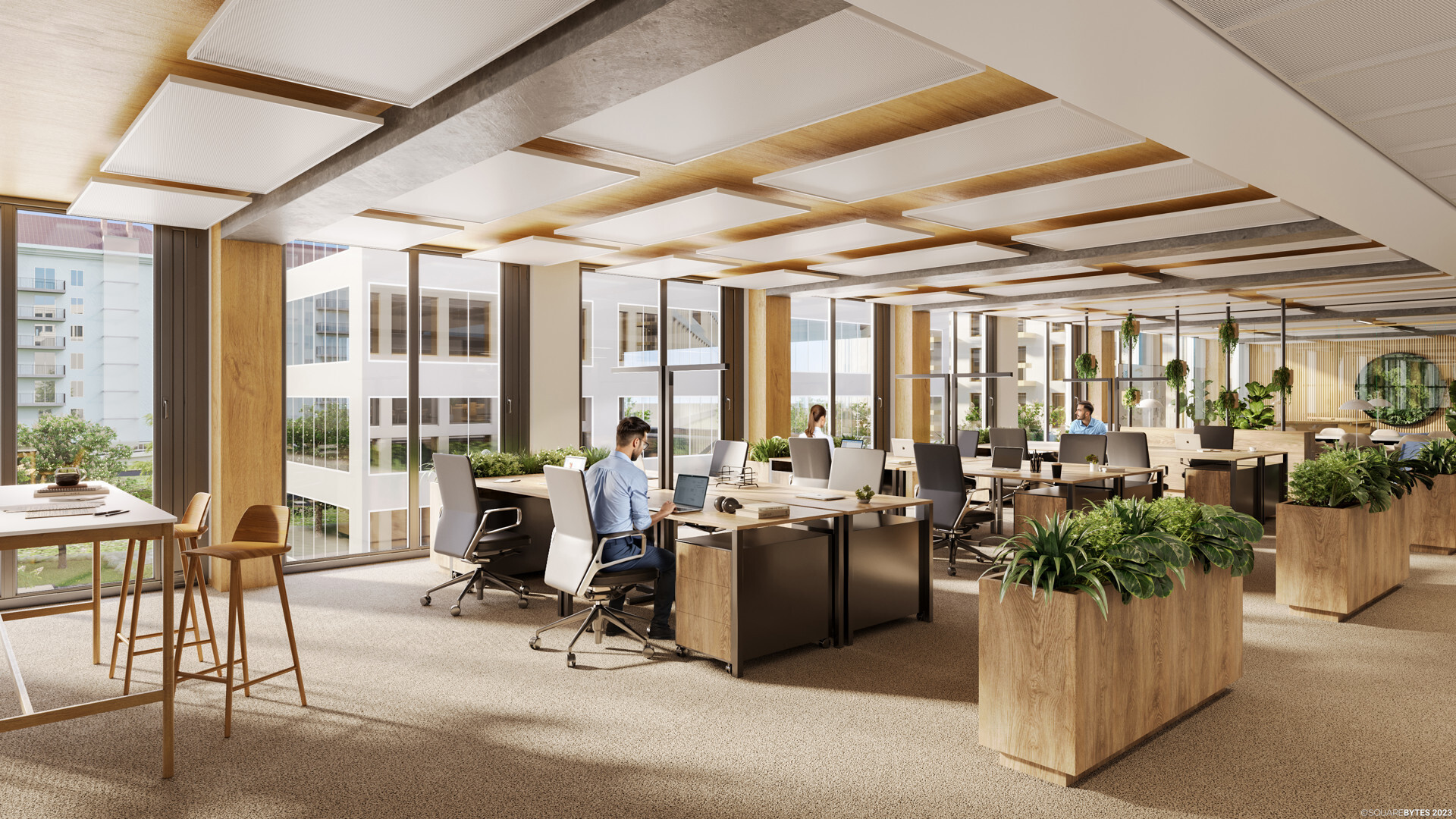 Leopold Quartier OFFICE - Office space in new project on the Danube Canal