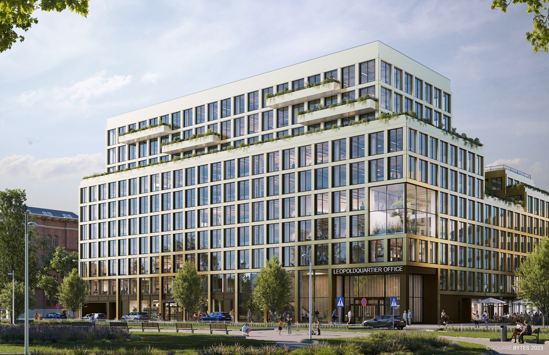 Leopold Quartier OFFICE - Büroflächen in neuem Projekt am Donaukanal