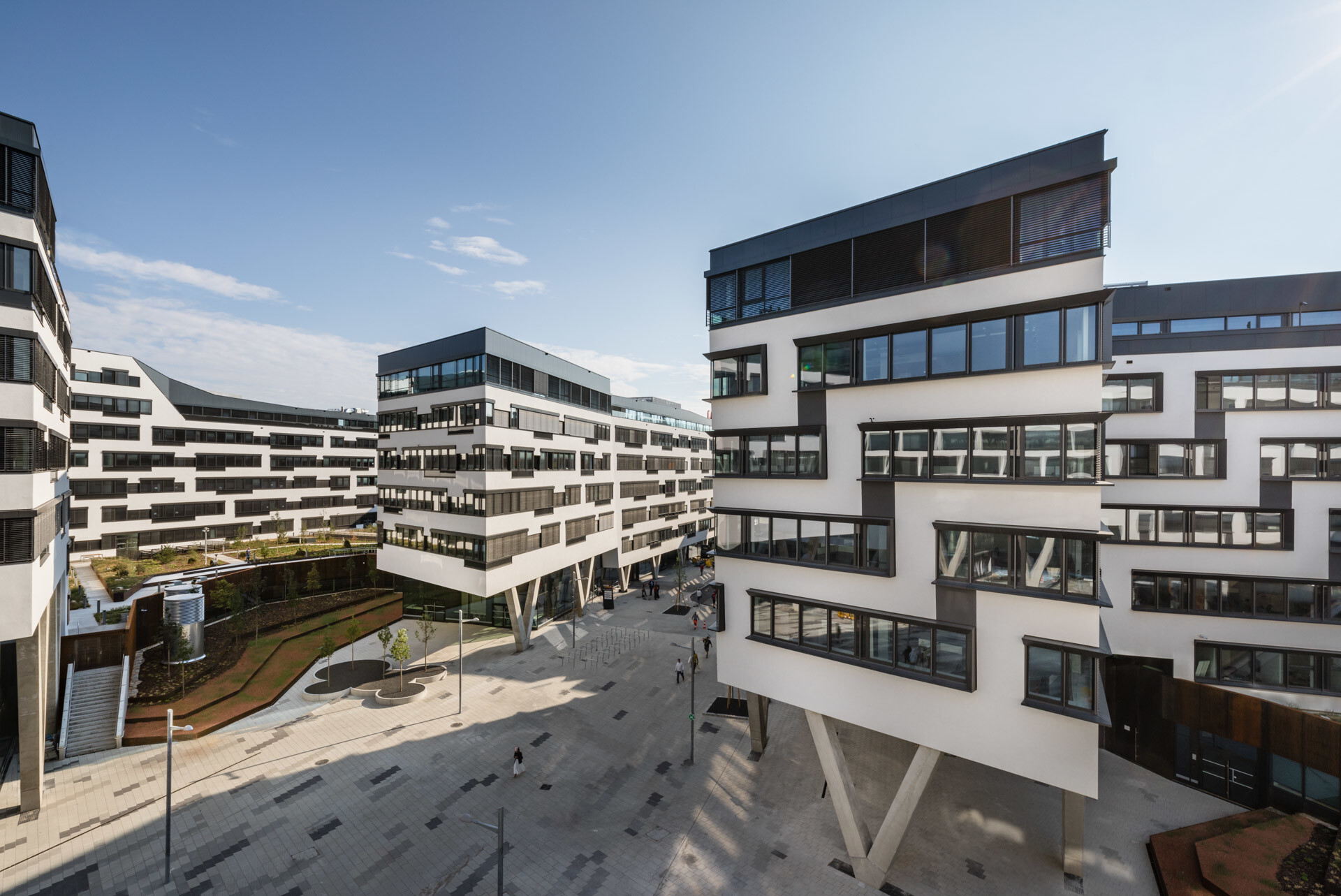 Modern working at VIENNA WORKS on the Austria Campus - office space to rent in 1020 Vienna