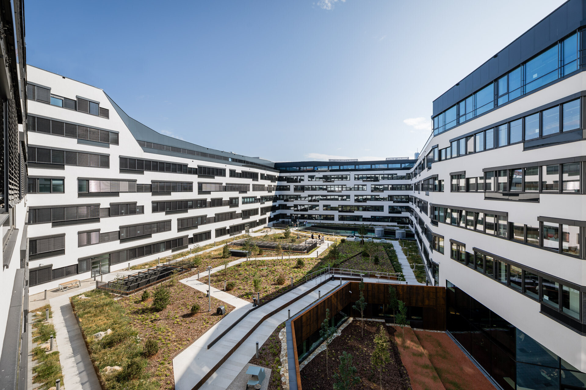 Moderne Büroflächen im VIENNA WORKS am Austria Campus