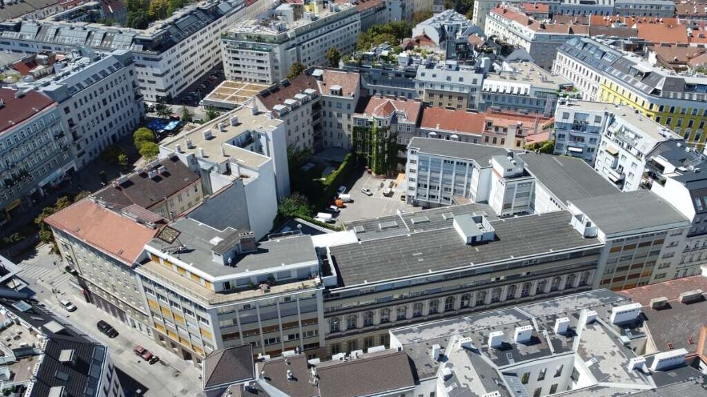 Office space in the HSW-Ofﬁcepark near Praterstern, 1020 Vienna