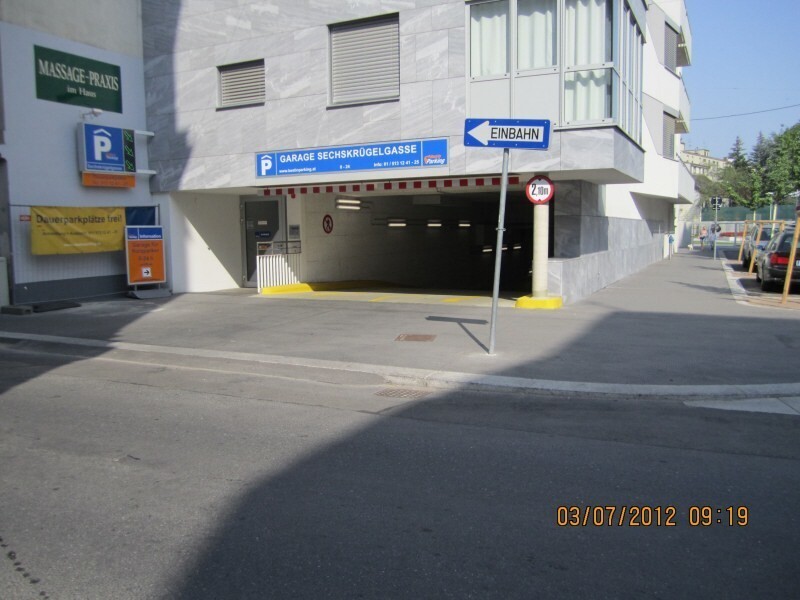 Garagenstellplatz nahe Landstraßer Hauptstraße - 1030 Wien zu mieten