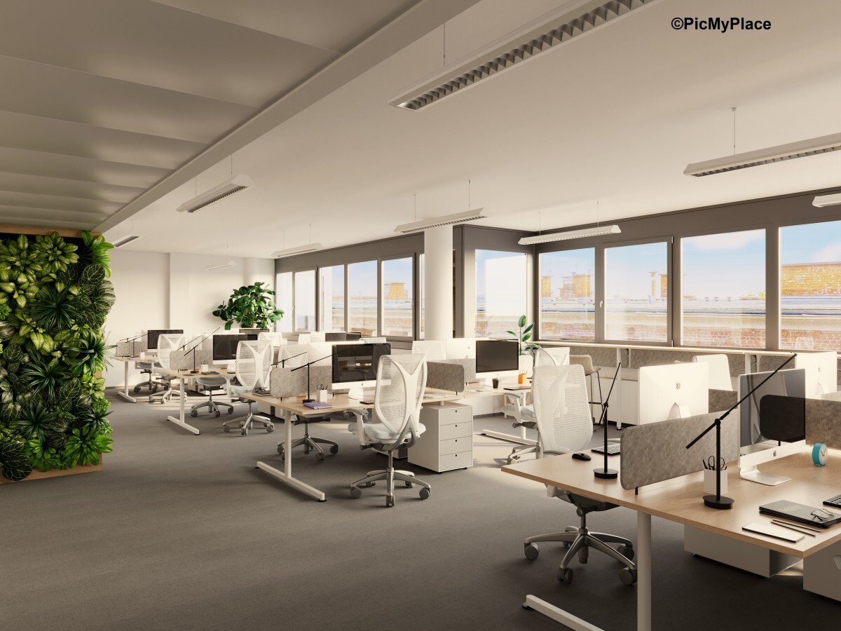 Offices for rent in the Media Quarter Marx in 1030