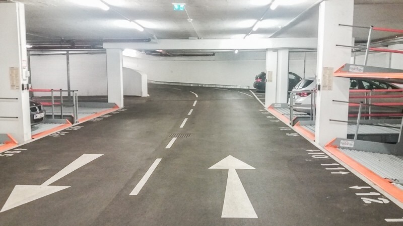 Garagenstellplätze - Stapelparker nahe AKH - in 1180 Wien zu mieten