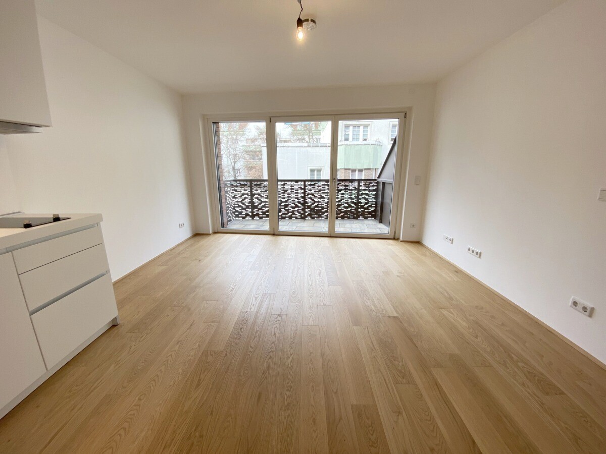 Großartige Garconniere mit Balkon nahe Kardinal-Nagl-Platz in 1030 Wien zu mieten