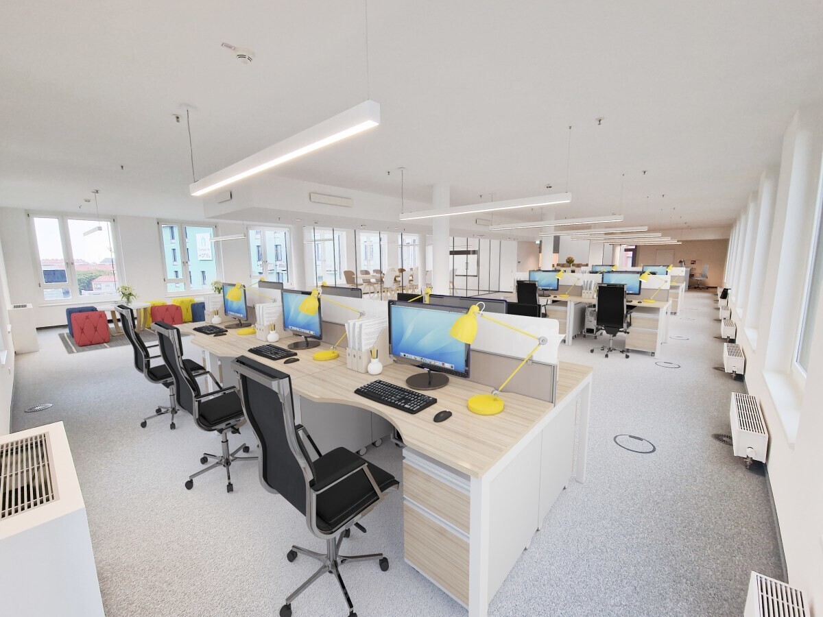 Büro- und Geschäftsflächen im Gewerbekomplex "THE BRICK" zu mieten - 1100 Wien