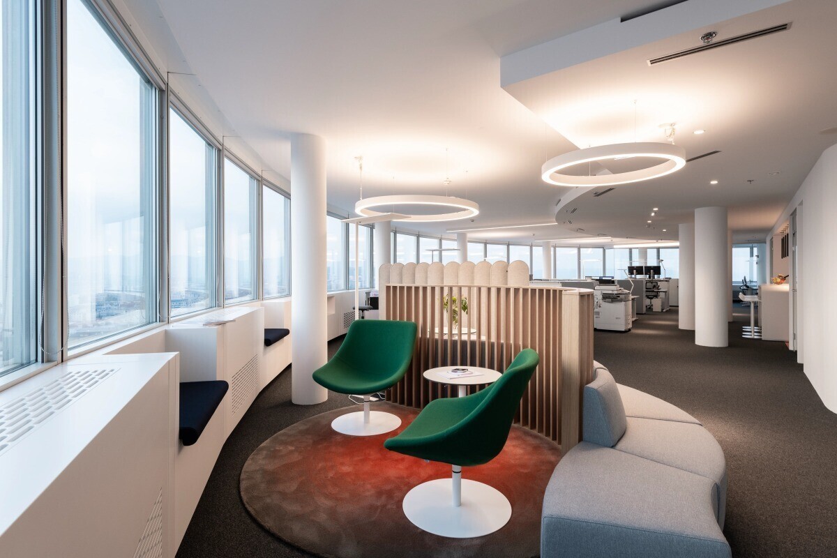 Offices for rent in the Millennium Tower, 1200 Vienna