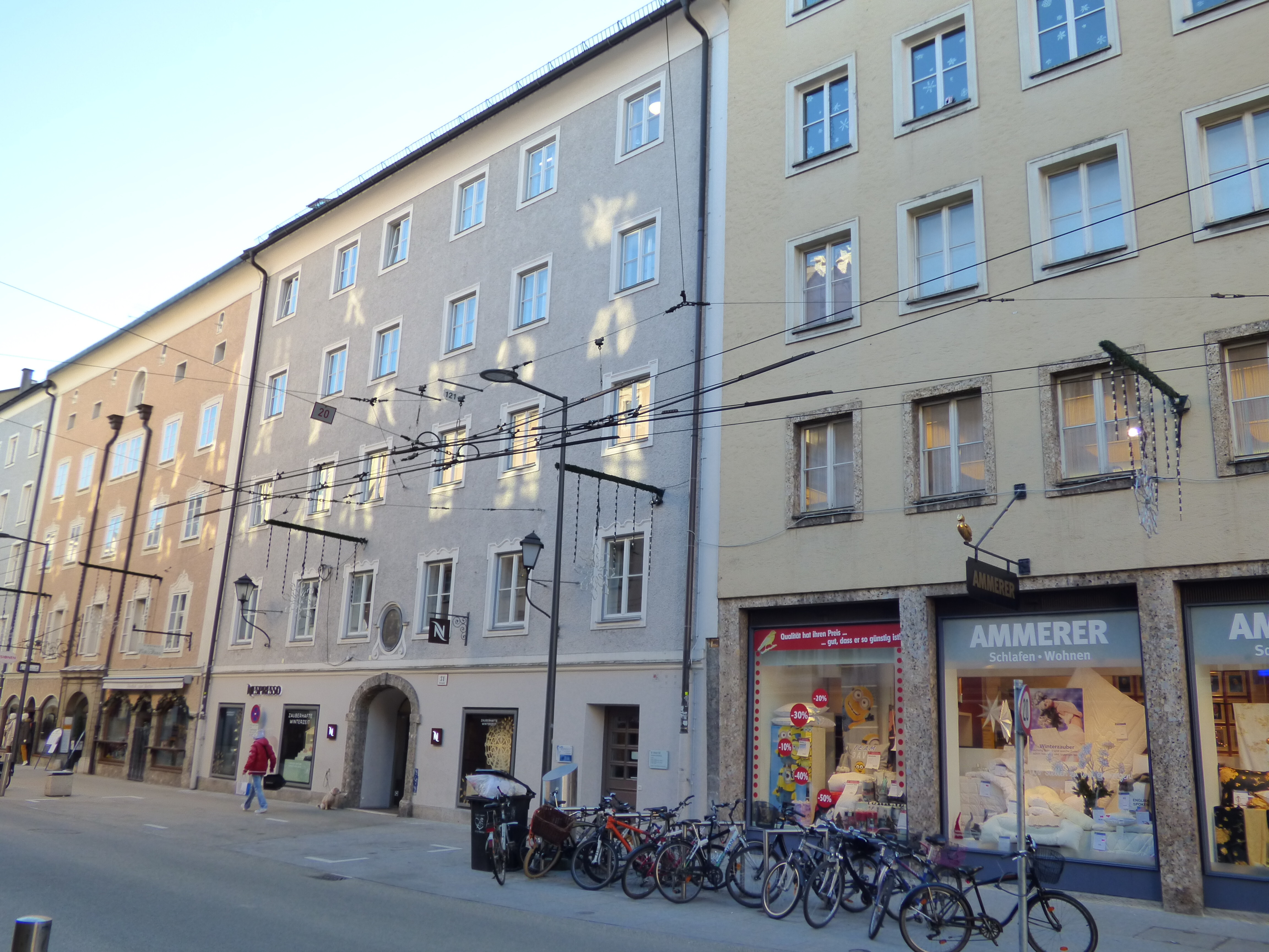 Zentrales Stadtbüro in repräsentativem Altstadthaus, 5020 Salzburg - zur Miete