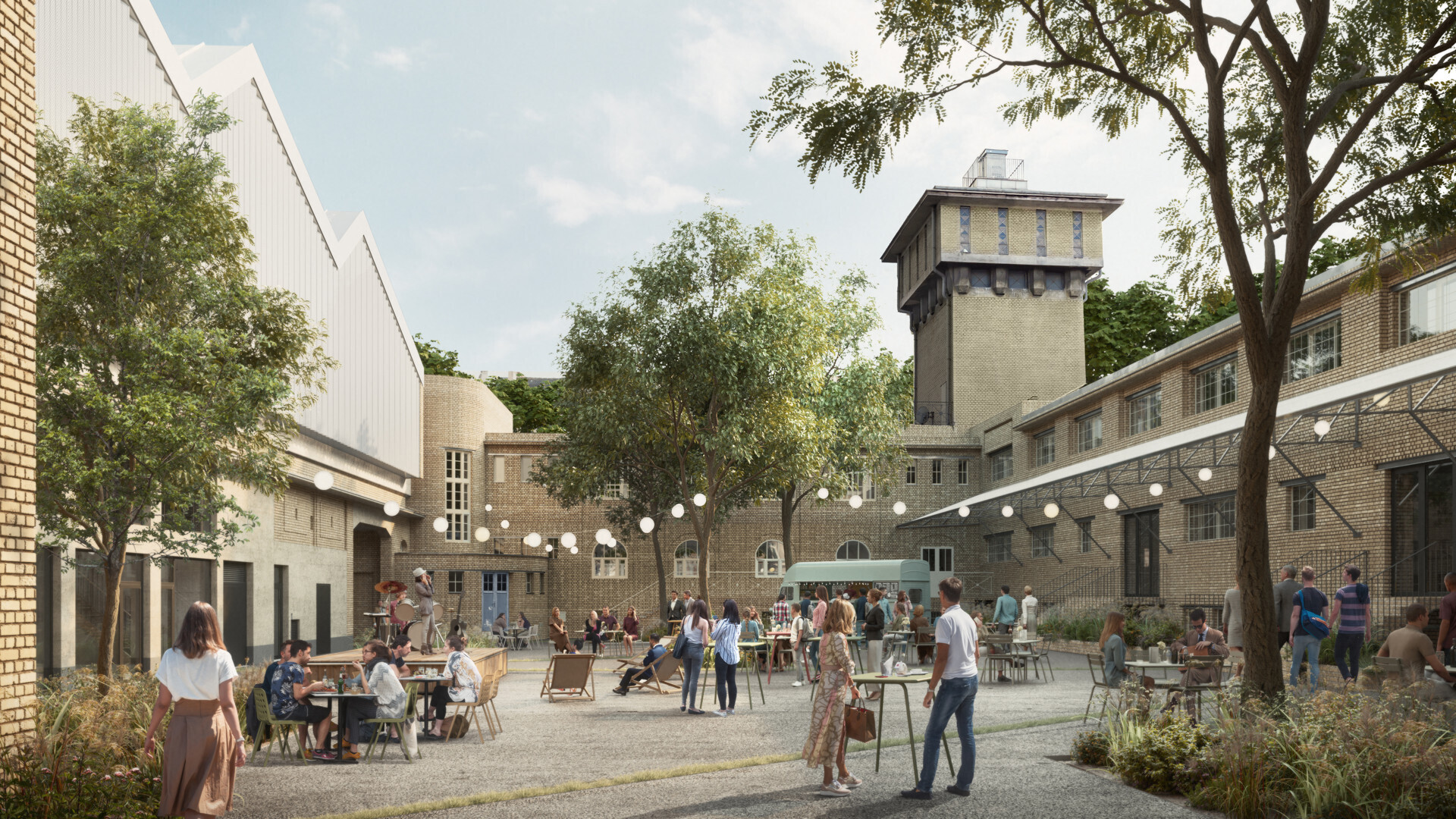 Office space for rent in Fabrik 1230 - the new Grätzlzentrum in Vienna