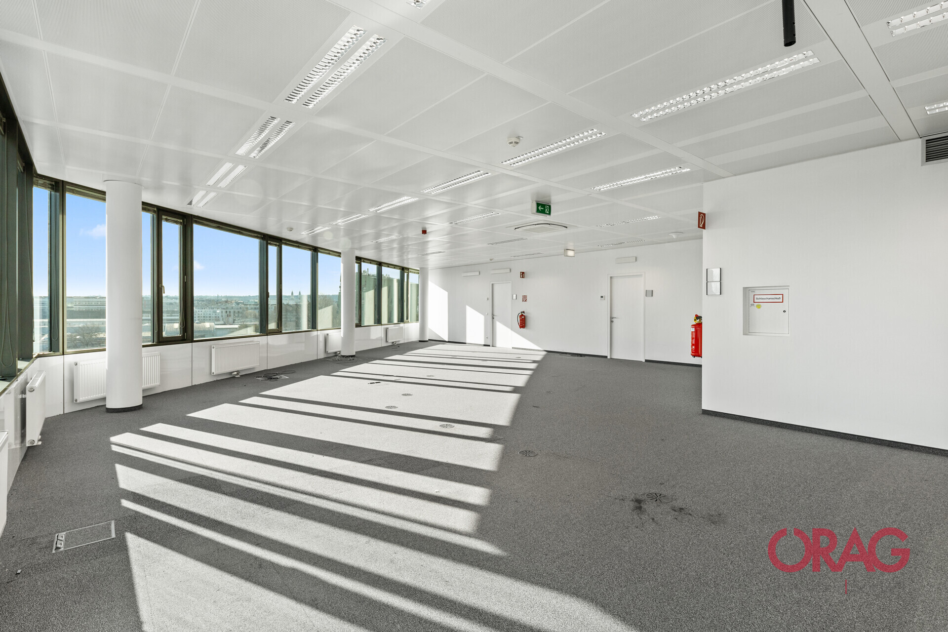 Modern offices in the Office Campus Gasometer, 1110 Vienna