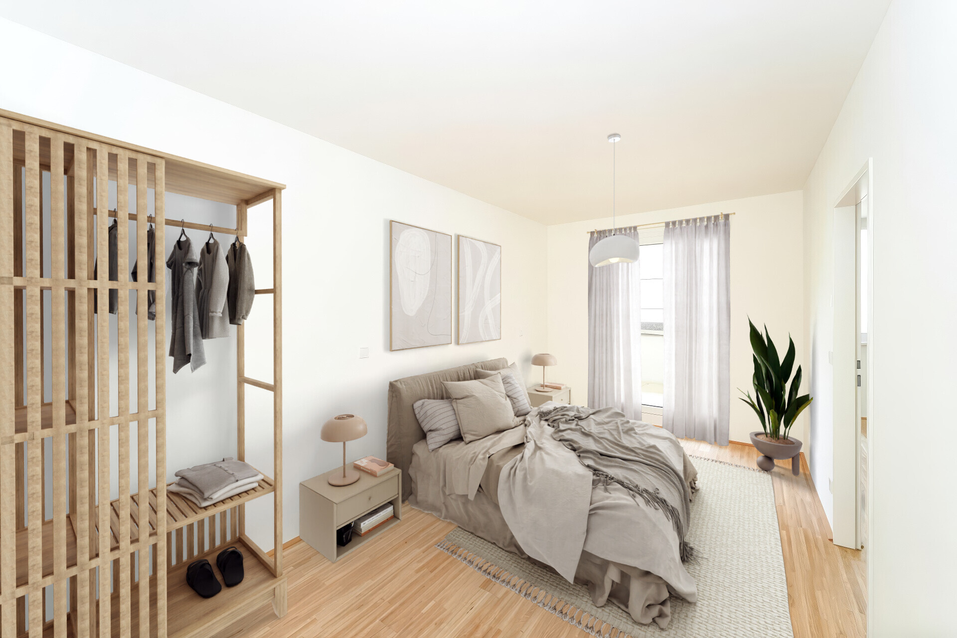 2-Zimmer-Dachgeschoßwohnung mit Terrasse -Erstbezug - zu mieten in 1020 Wien