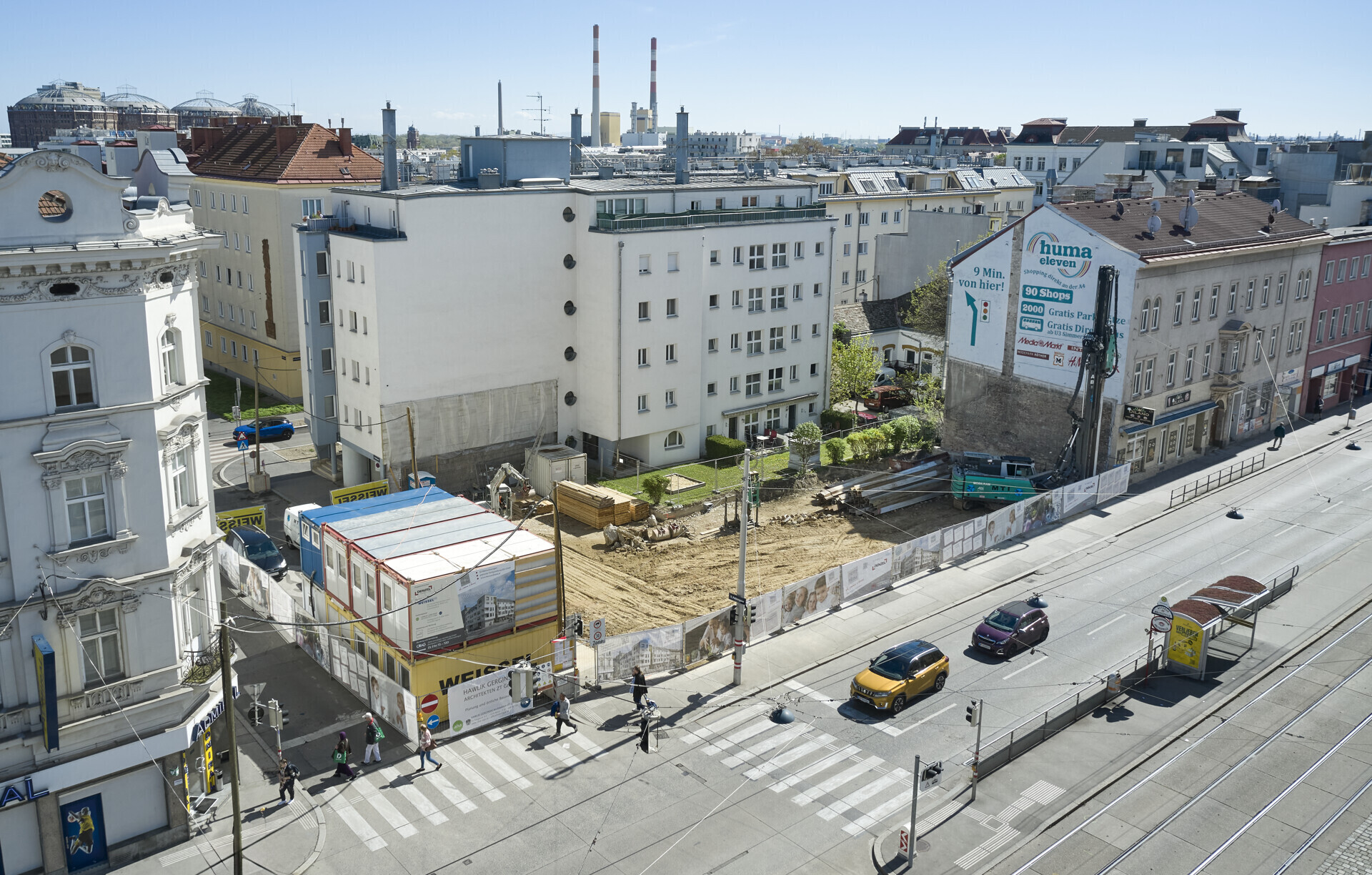 Vorschau 2026: Neubauprojekt in Simmering - 1 bis 3-Zimmer-Wohnungen mit Freiflächen - zu Mieten in 1110 Wien