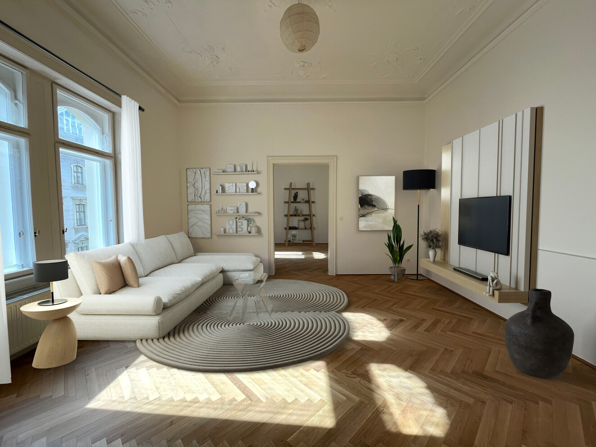 Wunderschöne 3 Zimmer Altbauwohnung mitten in 1010 Wien - UNBEFRISTET