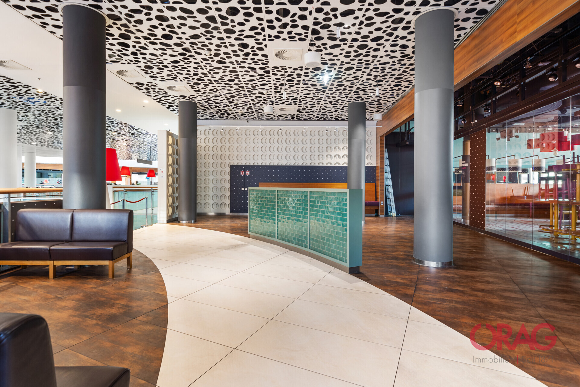 Multifunktionale Shop- oder Gastroflächen in der Twin Tower Mall
