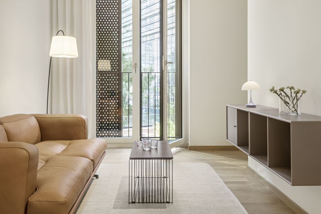Erstbezug: 3-Zimmer-Wohnung mit großer Terrasse und 2 Bädern – zu mieten in 1220 Wien / DC Flats