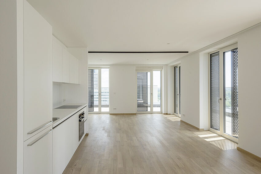 3-Zimmer-Wohnung mit 2 Bädern – Erstbezug in den DC Flats - zu mieten in 1220 Wien