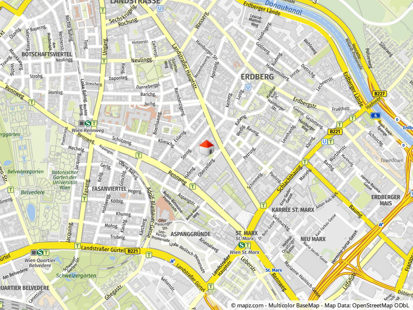Garagenstellplätze in ausgezeichneter Lage nähe Landstraße zu mieten